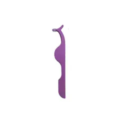 GENERICO - Pinza Aplicador Pestañas Postizas Morado
