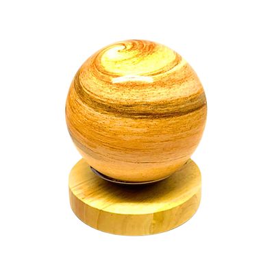 Imagen 2 del producto Lámpara 3d Forma De Planeta Júpiter Galaxia Adorno Naranja