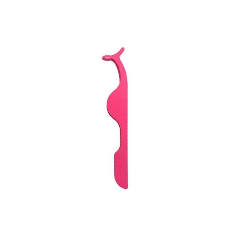 GENERICO - Pinza Aplicador Pestañas Postizas Fucsia