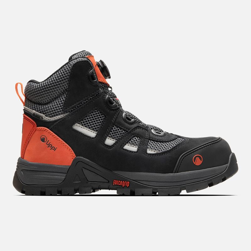 LIPPI - ZAPATO SEGURIDAD LIPPI PRO WORK HOMBRE VENTUS PRO ROJO