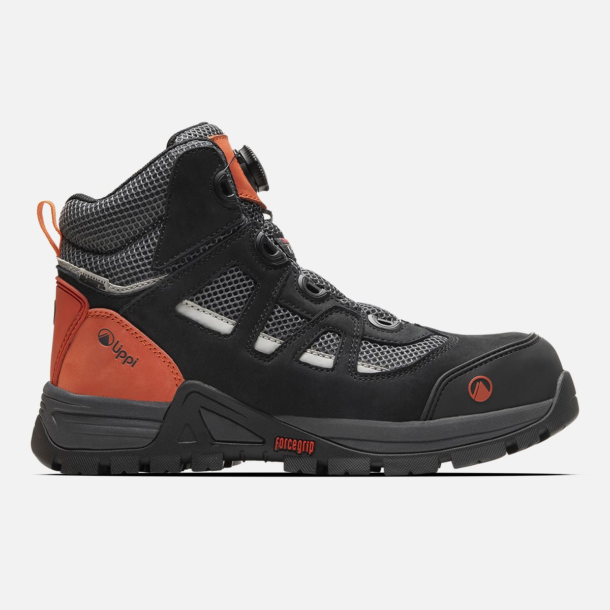 LIPPI - ZAPATO SEGURIDAD LIPPI PRO WORK HOMBRE VENTUS PRO ROJO