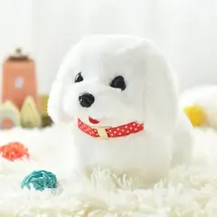 GENERICO - Peluche Mascota Interactivo Blanco