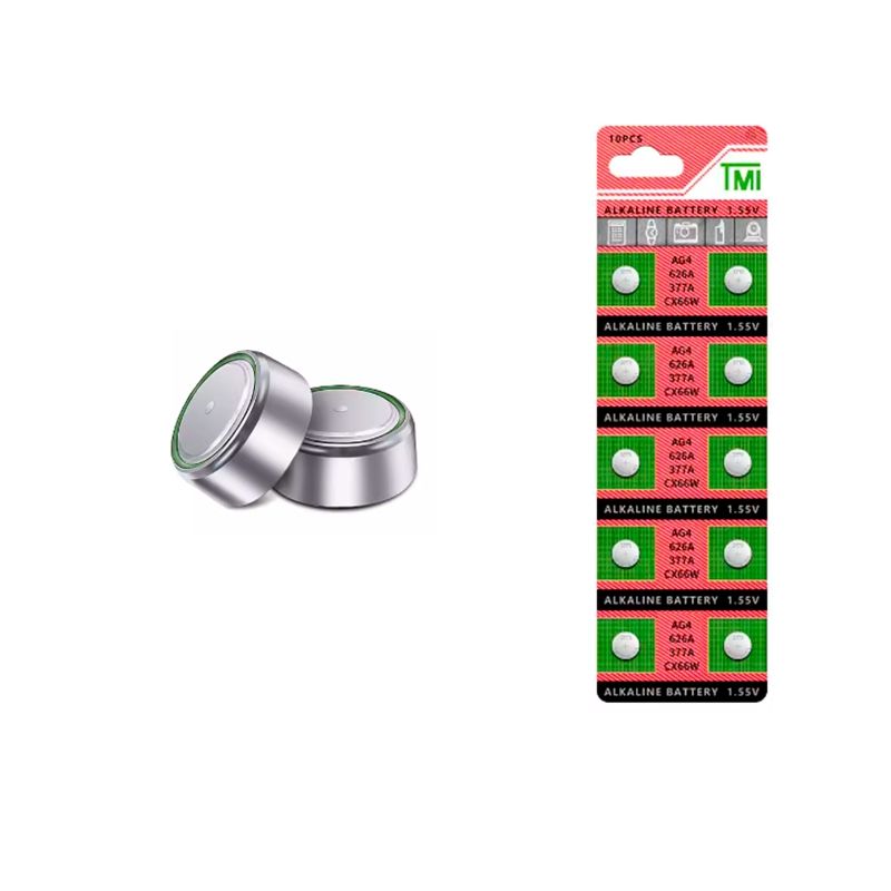 GENERICO - PACK X 20 PAQUETE DE 10PCS PILAS # AG4 #626A #377A #CX66W