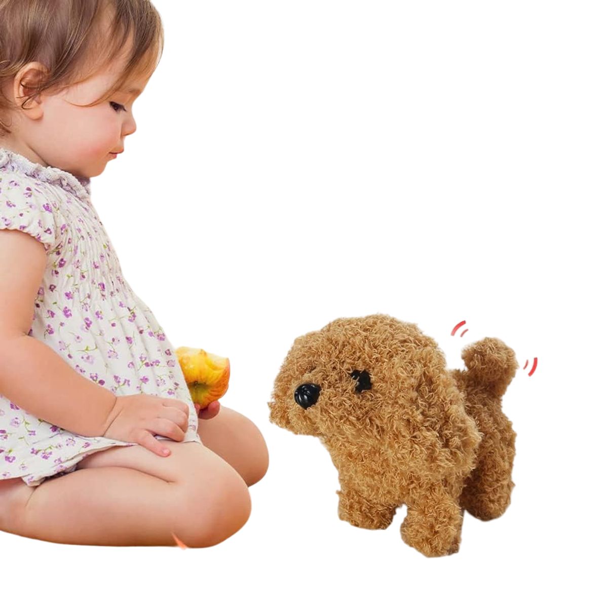 GENERICO - Peluche Mascota Interactivo Teddy