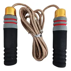 GENERICO - Cuerda Saltar Cardio Deporte Velocidad Fitness Amarillo