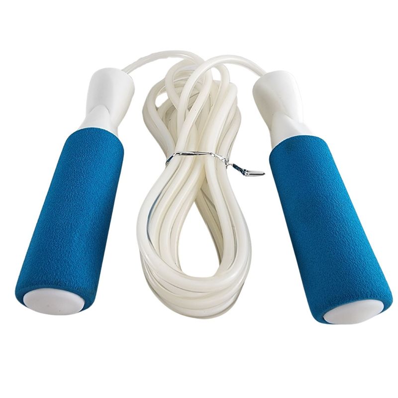 GENERICO - Cuerda Saltar Cardio Deporte Velocidad Fitness Celeste