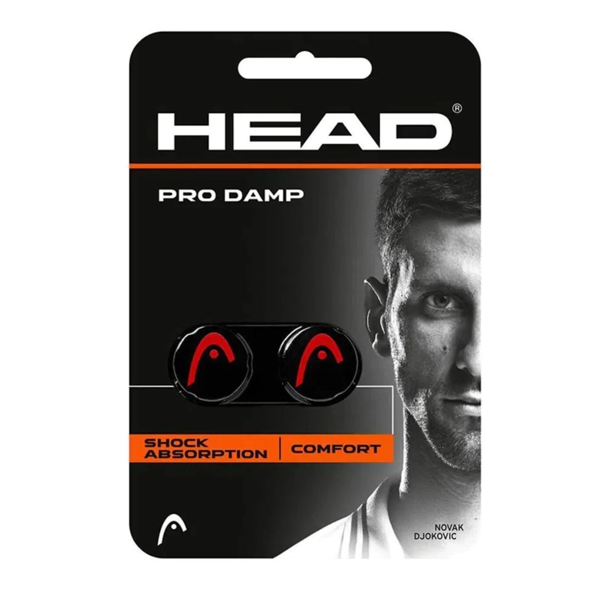 HEAD - Antivibrador Head Pro Damp Negro X2 Tenis