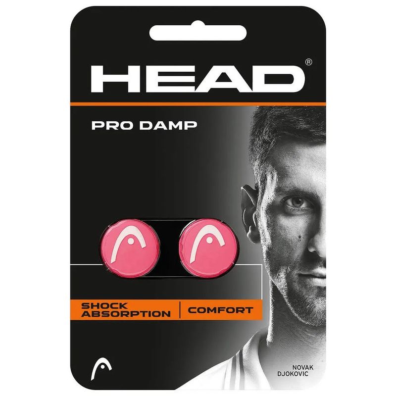 HEAD - Antivibrador Head Pro Damp Rosado X2 Tenis