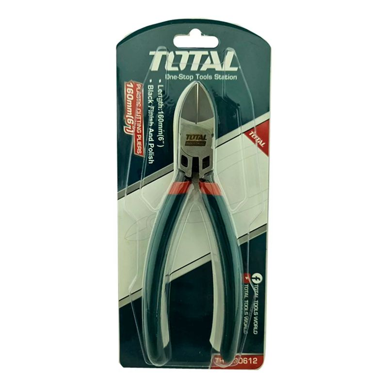 TOTAL TOOLS - Alicate Cortante Corte Diagonal 6 Pulgadas Total Tht230612