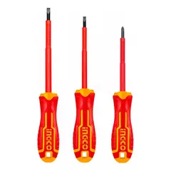 INGCO - Set Destornilladores Electricos Aislado 3pcs Hkisd0308