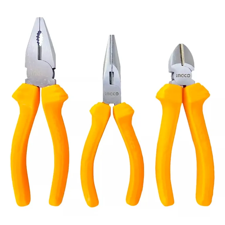 Set De Alicates Universal Combinados 3 Pcs Hkps08311