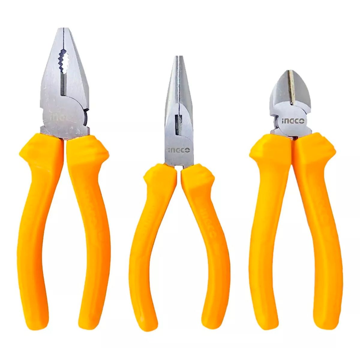 INGCO - Set De Alicates Universal Combinados 3 Pcs Ingco Hkps08311