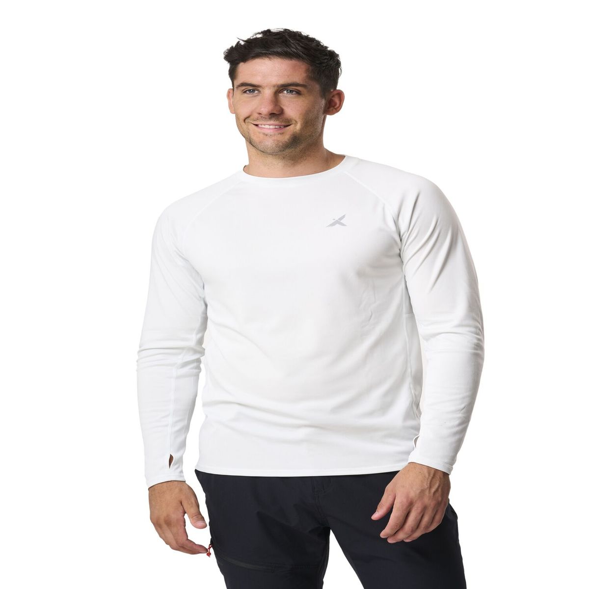 ANDESGEAR - Primera Capa Trekking Top Blanco ANDESGEAR