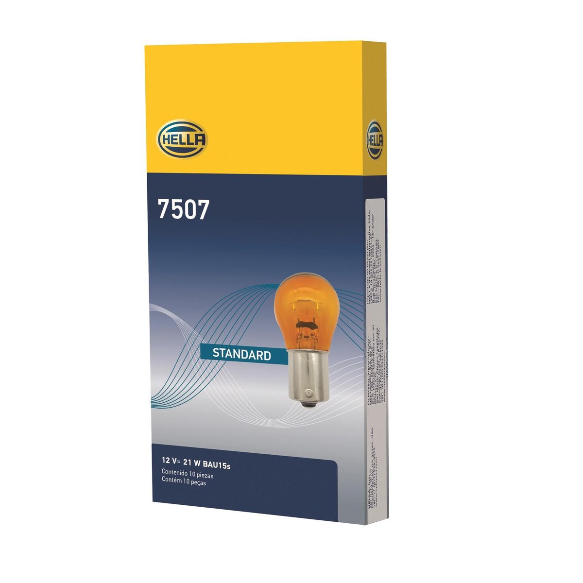 HELLA - Ampolleta P21w 12 Volts/21 Watts Ambar 1 Contacto - Hella