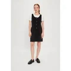 IO - Vestido Corto Negro Mujer
