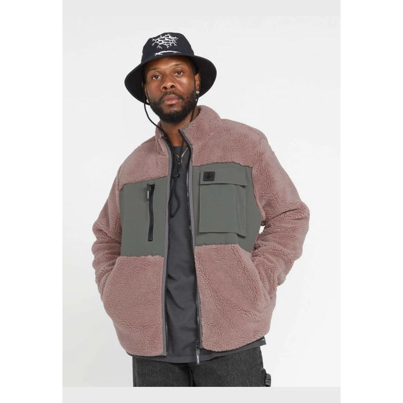 VOLCOM - Poleron Storm Stone Zip Multicolor Hombre Volcom