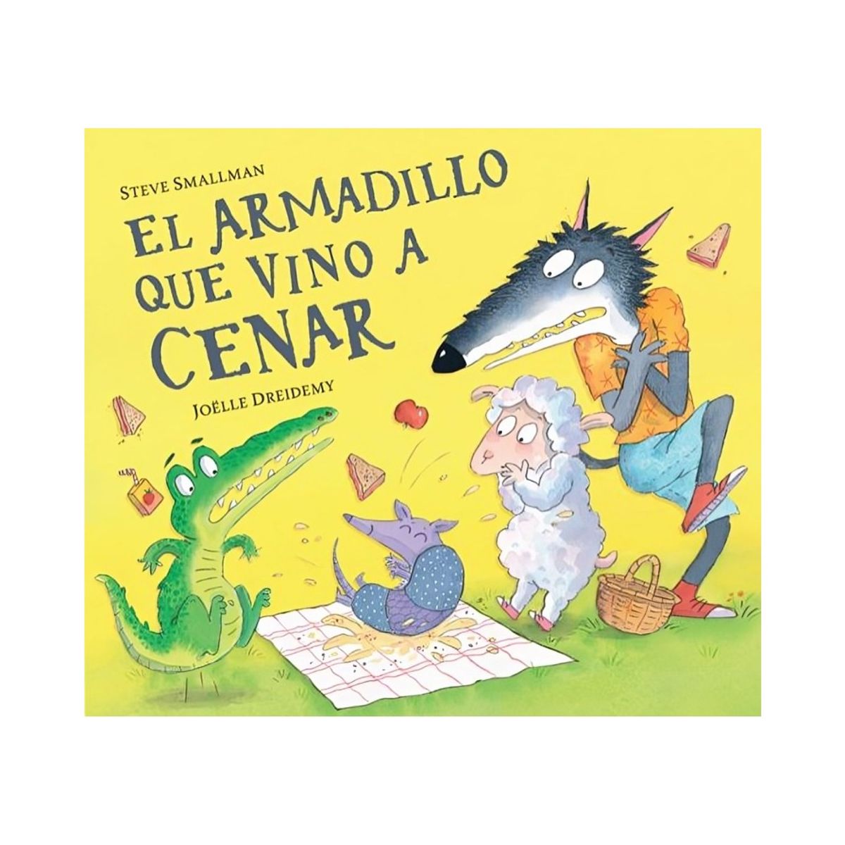 TOP10BOOKS - LIBRO El Armadillo Que Vino A Cenar (la Ovejita Que Vino A Cenar)