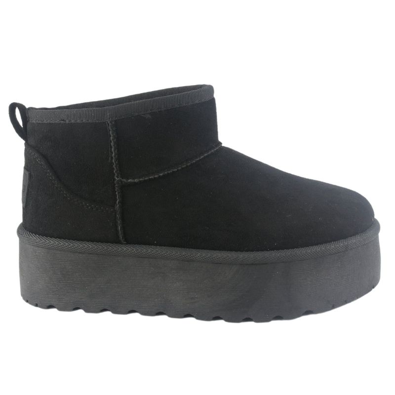 CHALADA - Botin Mujer Negro Comfort Chalada Pinguih-1.