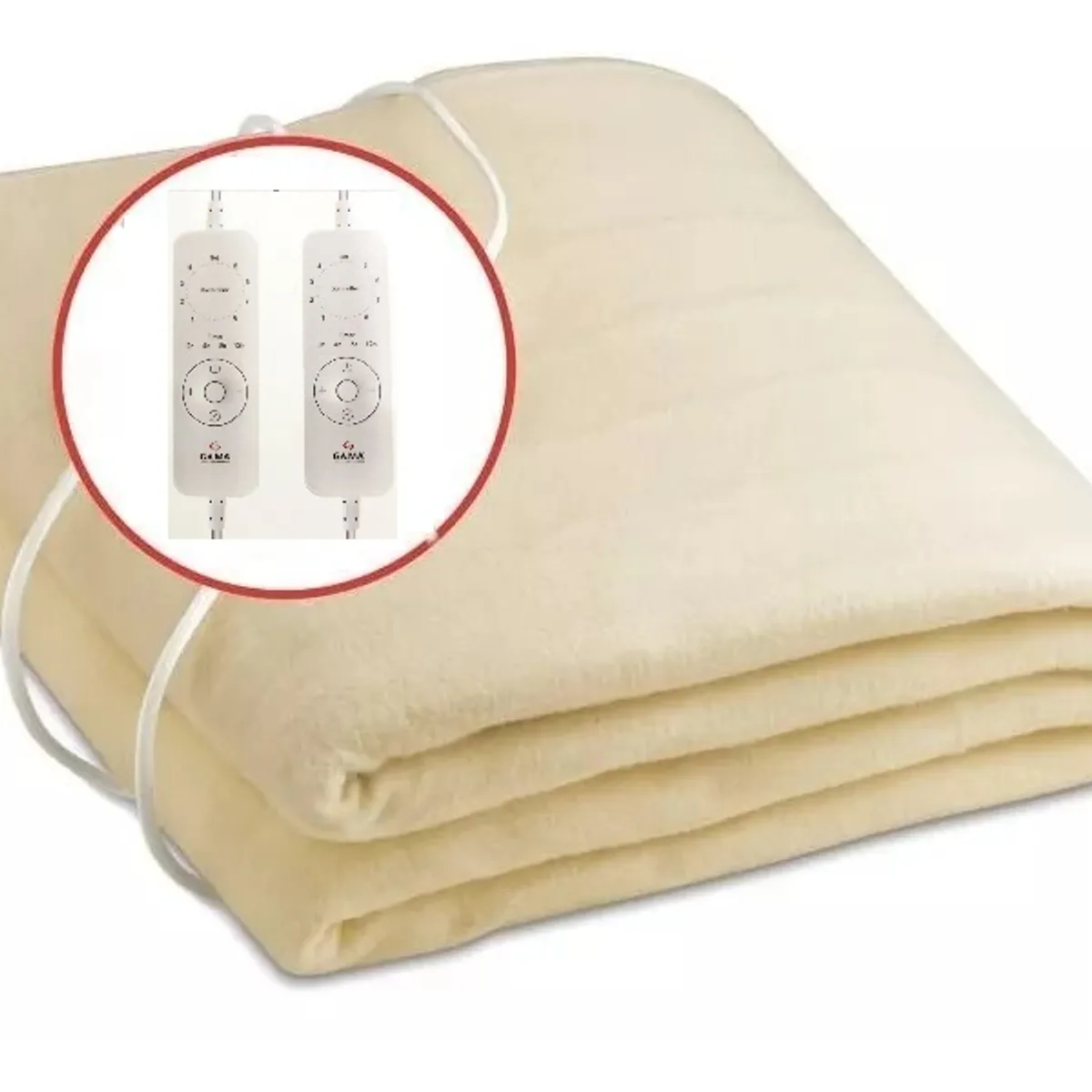 Calienta Cama 2 Plazas Gama Timer Y 8 Temperaturas 160x150cm, marca GAMA - Foto Principal