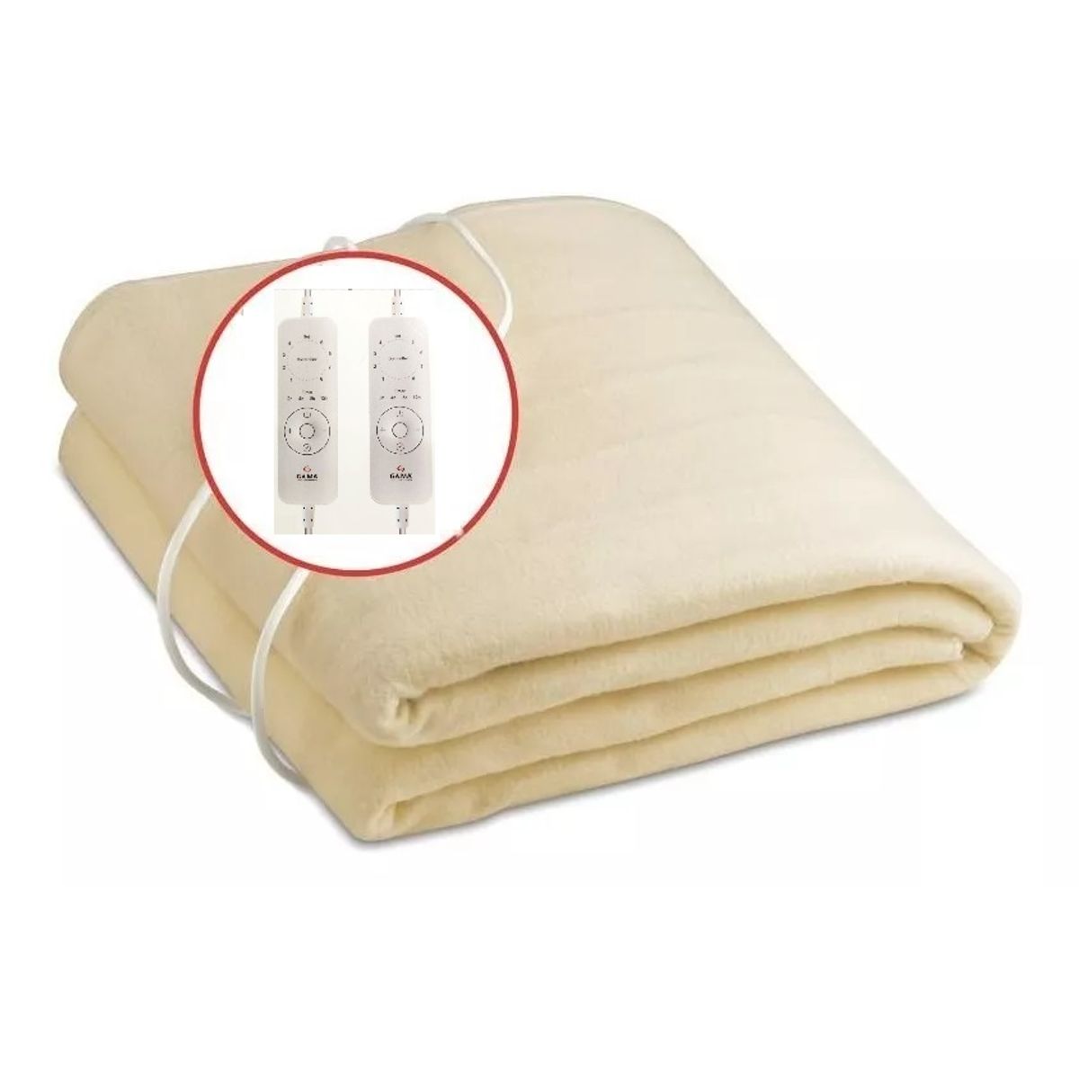 Calienta Cama 2 Plazas Gama Timer Y 8 Temperaturas 160x150cm, marca GAMA - Foto Principal