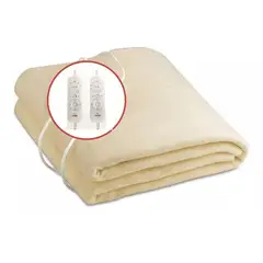 GAMA - Calienta Cama 2 Plazas Timer Y 8 Temperaturas 160x150cm