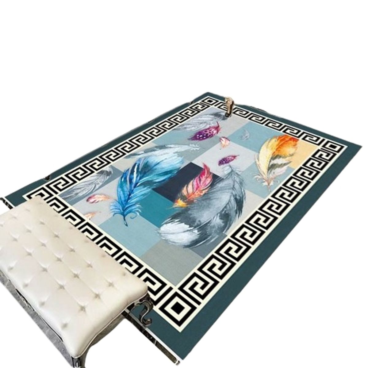 GENERICO - Alfombra Delgada Decorativa 200X240 DISEÑO 3D mh