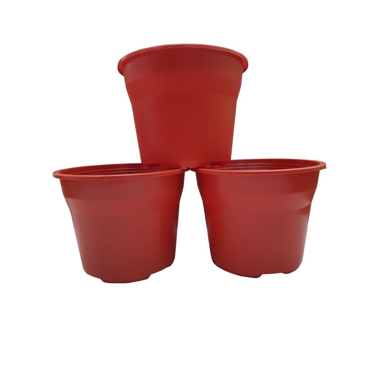 GENERICO - Macetero Plástico n° 17, Pack de 8 Unidades