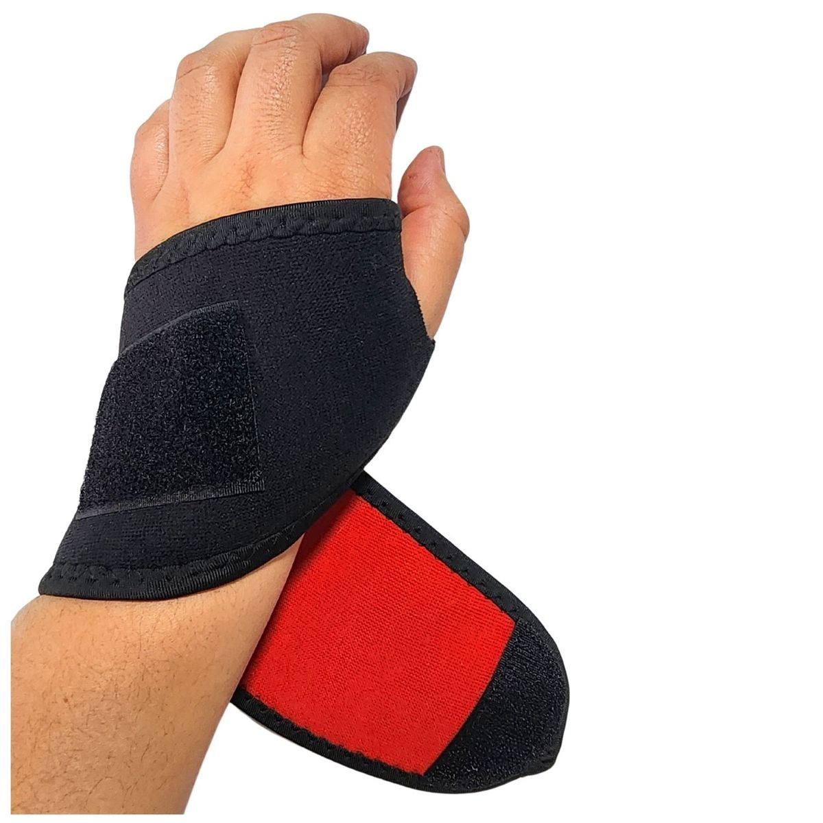 GENERICO - Muñequera Compresiva Suave Ajustable Ergonómica Terapéutica