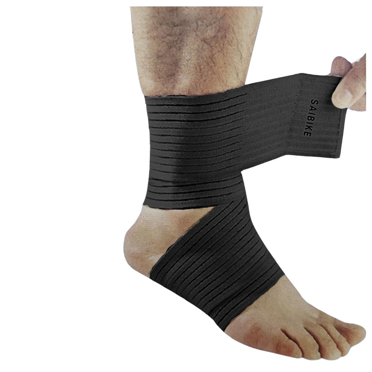 GENERICO - Soporte de Tobillo Ajustable Ergonómico Alivio Protección