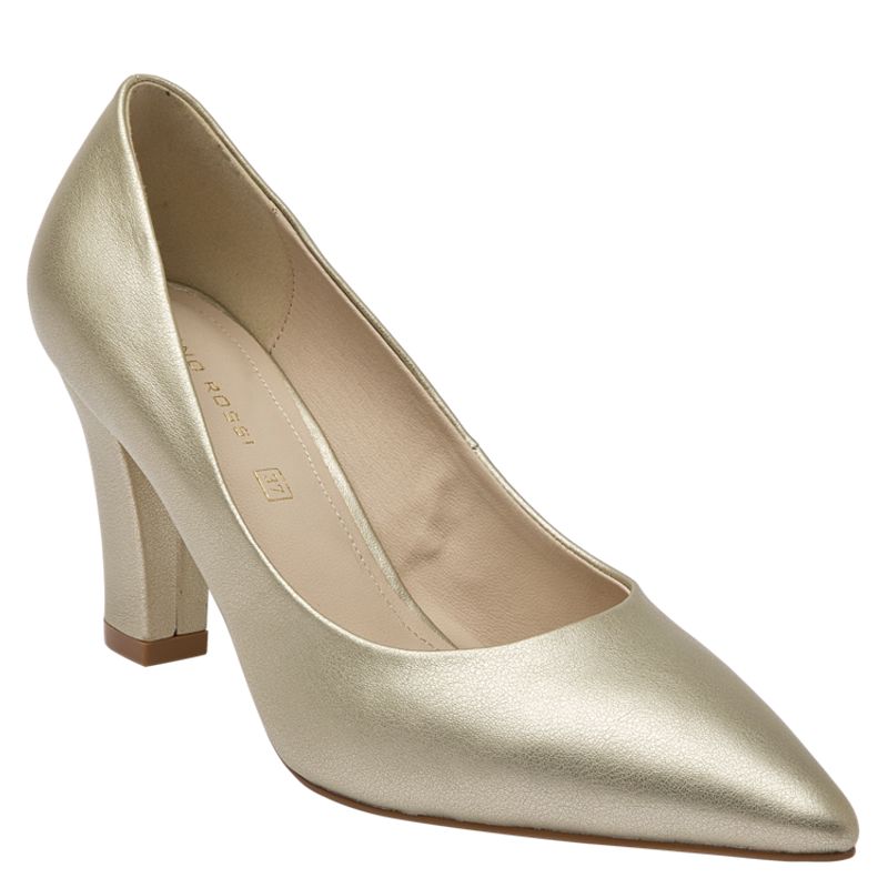 BRUNO ROSSI - Zapato Casual Mujer Dorado Bruno Rossi