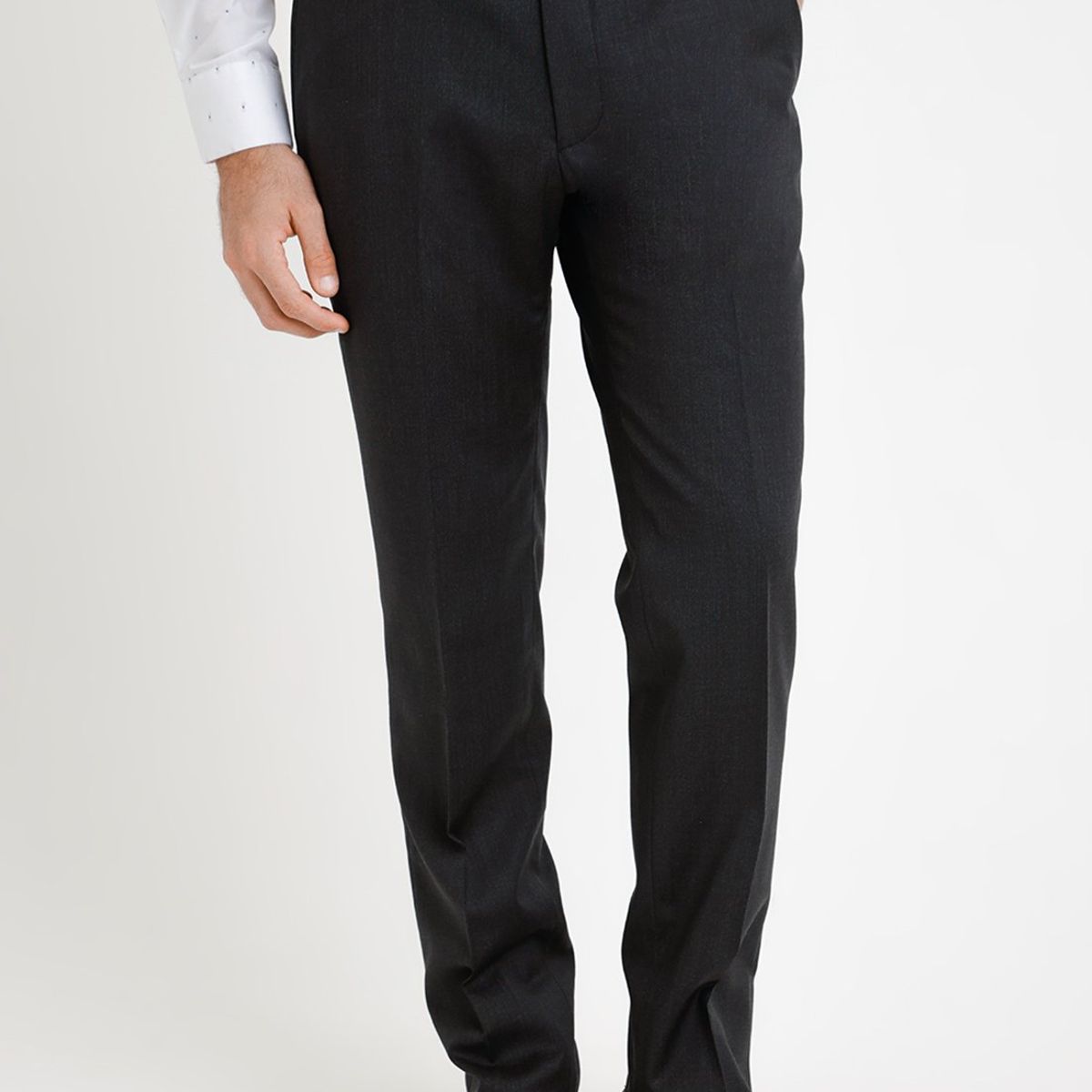 TRIAL - Pantalón hombre formal travel negro