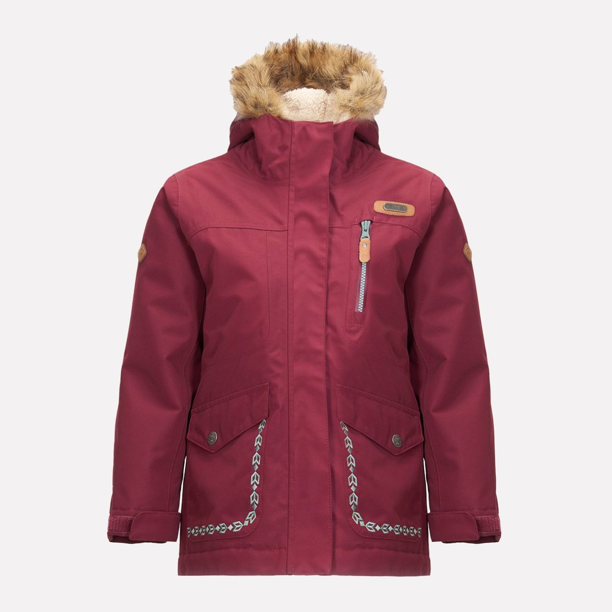 LIPPI - Chaqueta Niña Roble B-Dry Hoody Jacket Burdeo Lippi