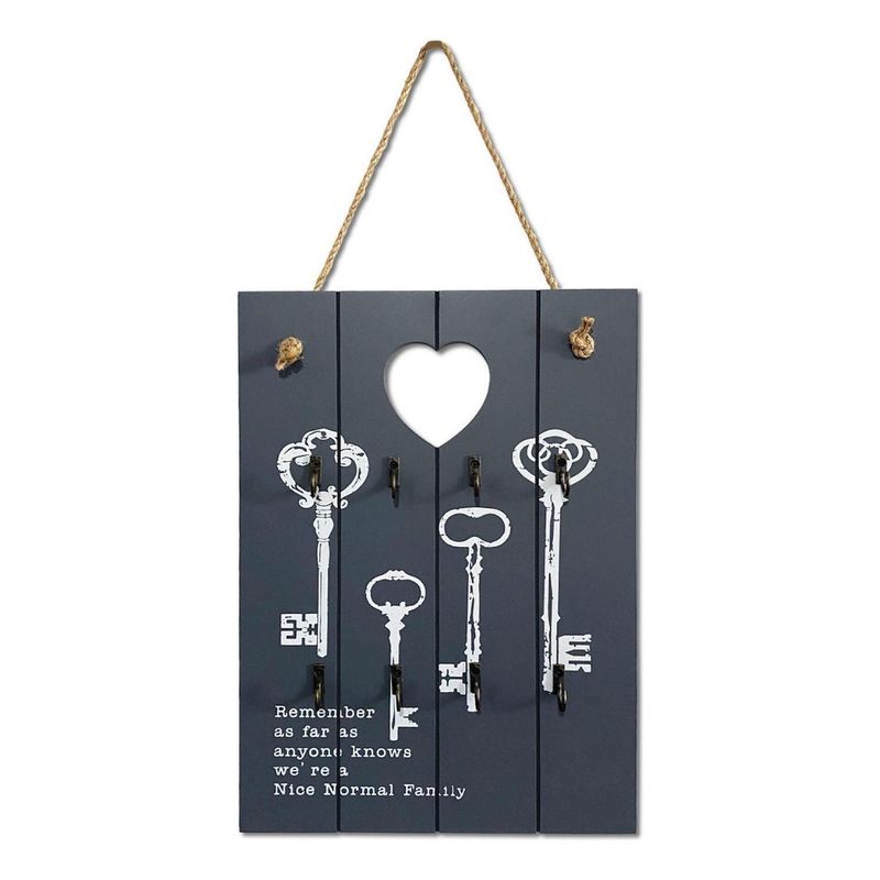 GENERICO - Porta Llave De Madera Colgador Para Llaves Decorativo Cuadro