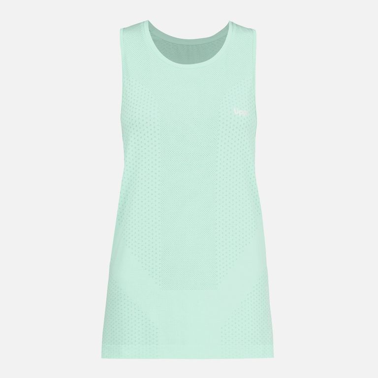 Polera Mujer 4 Run Seamless Trail T-Shirt Celeste Celeste XS