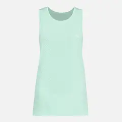 LIPPI - Polera Mujer 4 Run Seamless Trail T-Shirt Celeste