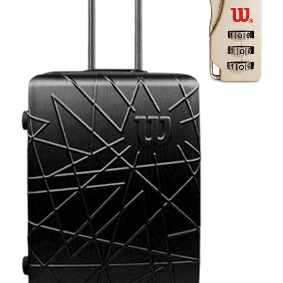 WILSON - Maleta East Coast negra Mediana 20kg Wilson