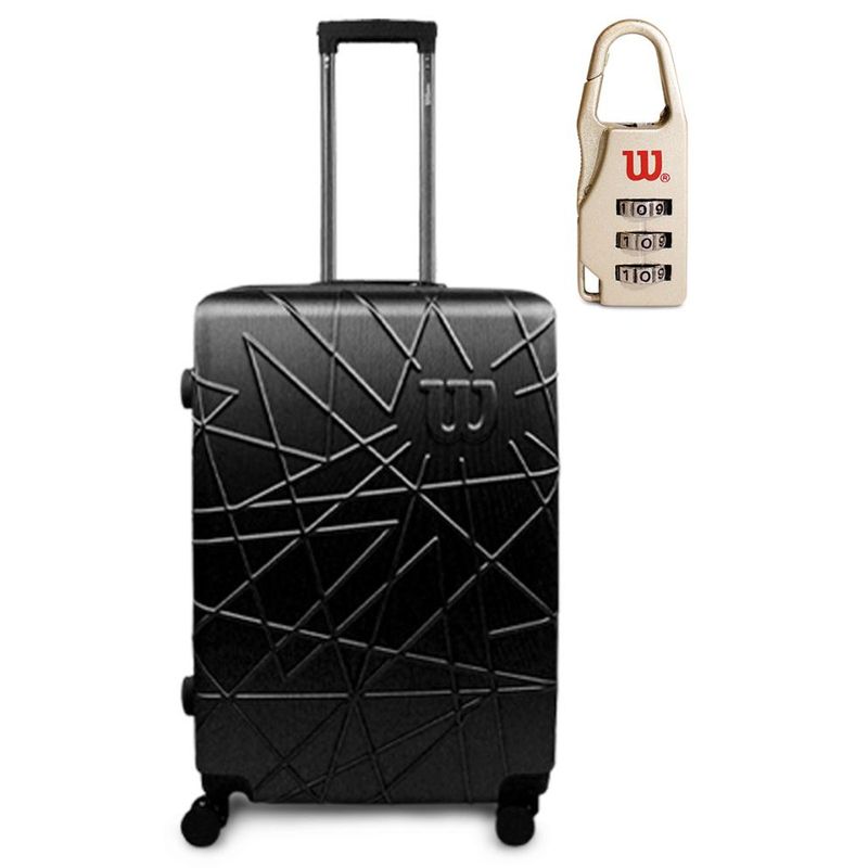 WILSON - Maleta East Coast negra Mediana 20kg Wilson