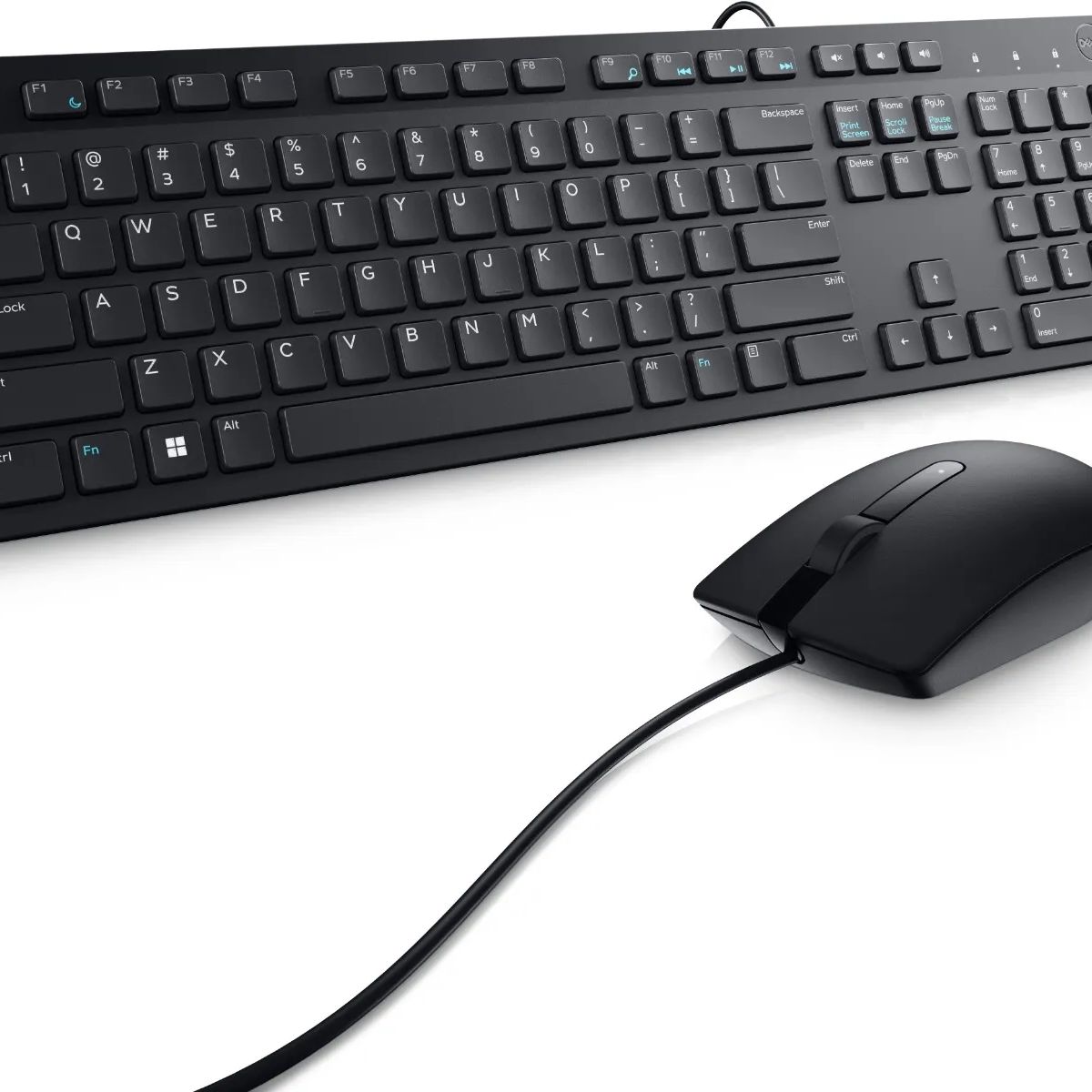DELL - Kit Teclado Mouse Dell KM300C Alámbrico Ambidestro USB DELL