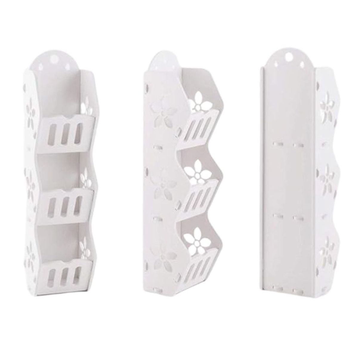 GENERICO - Repisa Estante De Baño Plegable De Pared Cocina Organizador