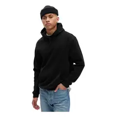 GAP - Polerón Vintage Sin Cierre Negro