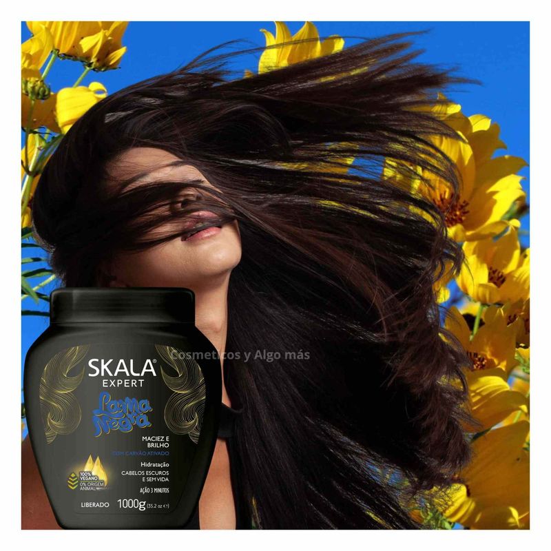 SKALA - Tratamiento reestructurador y matizante Skala Lama Negra.