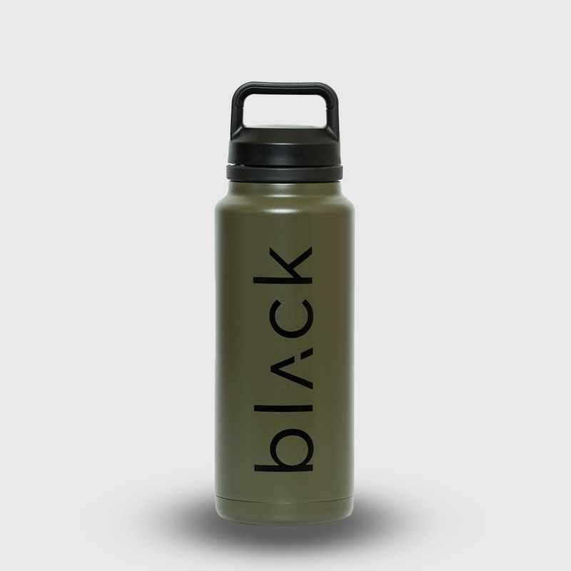 BUBBA - Double Wall Insulate Bottle Deep Green 34 Oz Black Bubba