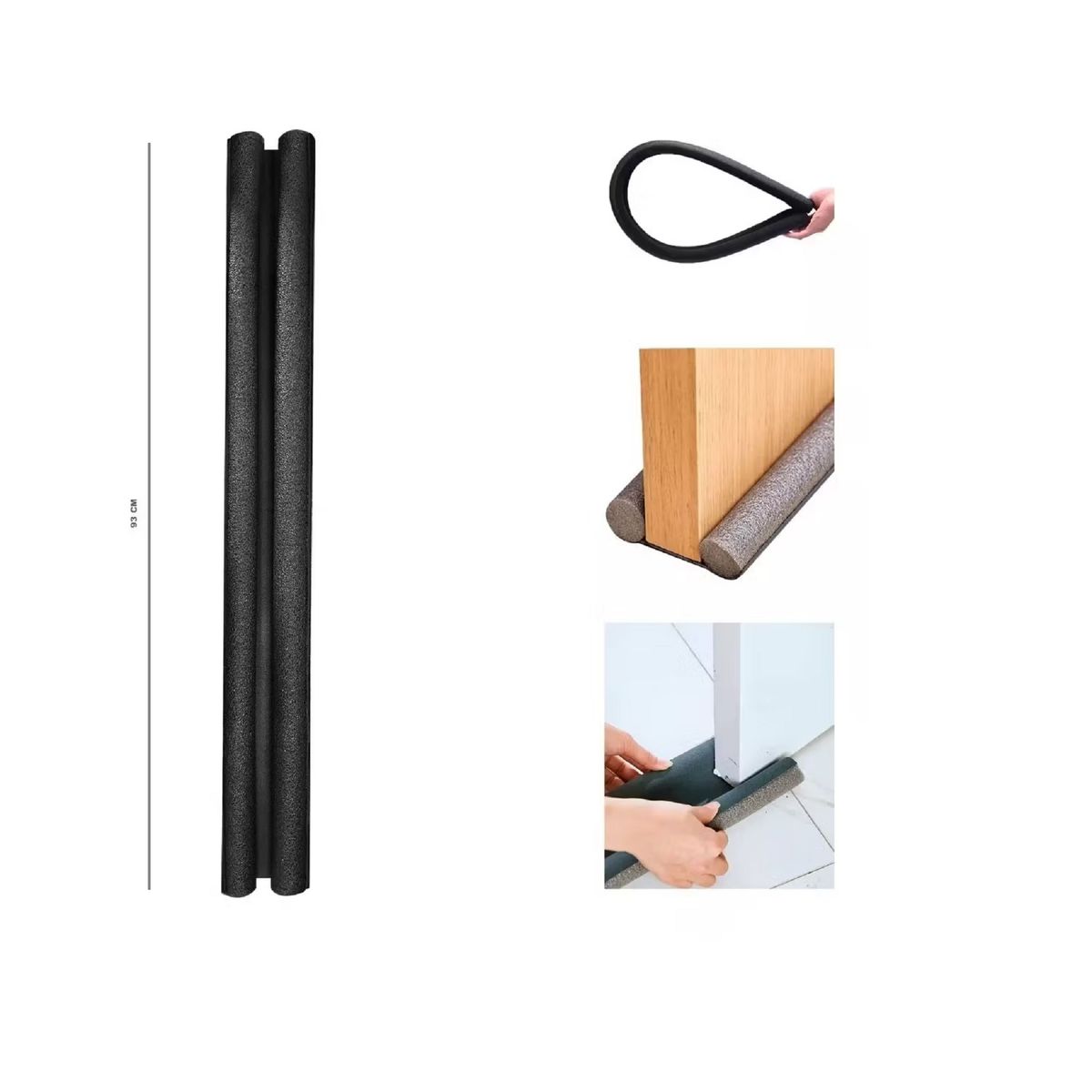 GENERICO - PROTECTOR AISLANTE DE FRIO - CALOR PARA PUERTAS Y VENTANAS