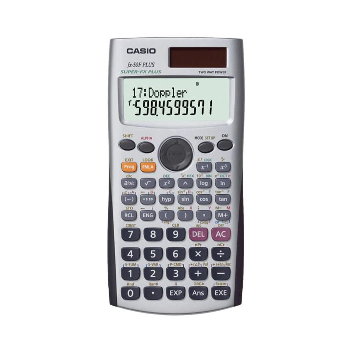 CASIO - Calculadora Casio Cientifica Programable Fx-50f Plus