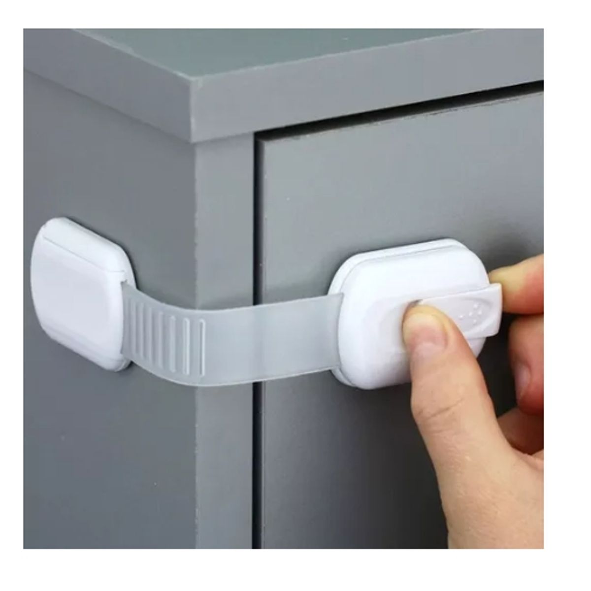 GENERICO - 8 Seguros Niños Cajones Y Muebles, Refrigerador, Ajustable