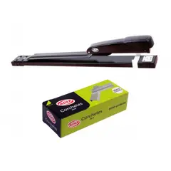 ADIX - Corchetera Metálica Largo Alcance 30 Cm + 5000 Corchetes