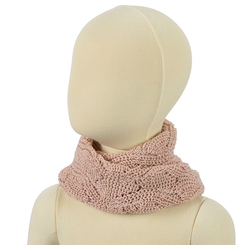 INFANTI - Cuello Tejido Niña INFANTI Rosado