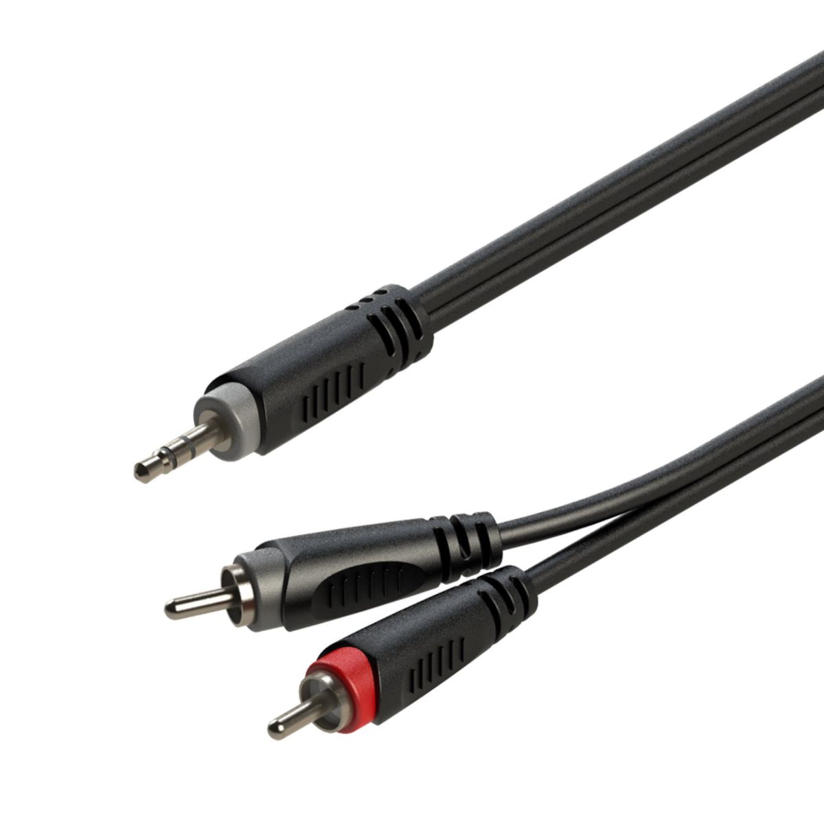 GENERICO - Cable de audio estéreo aux 3,5 mm a 2 RCA de 3 metro