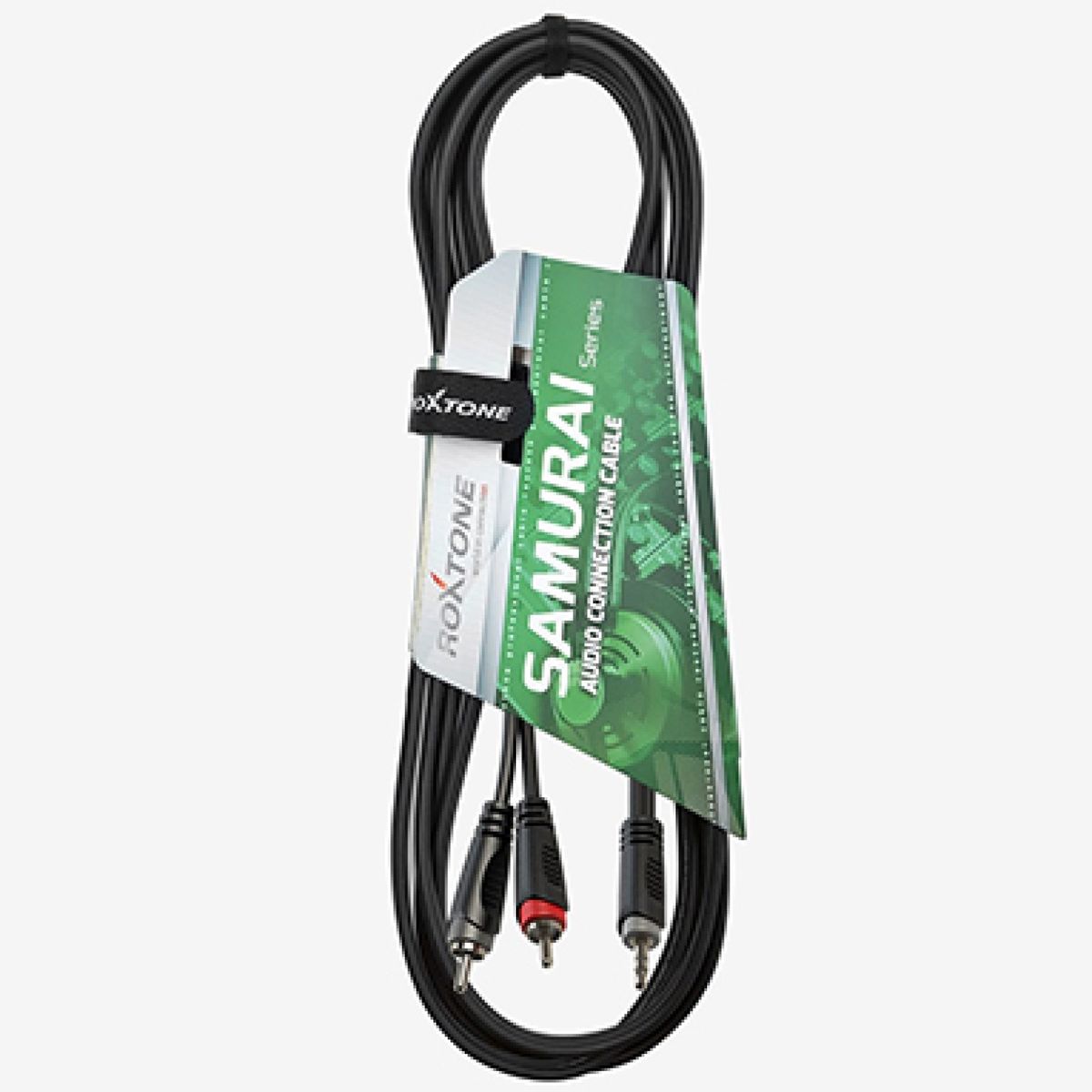 GENERICO - Cable de audio estéreo aux 3,5 mm a 2 RCA de 3 metro