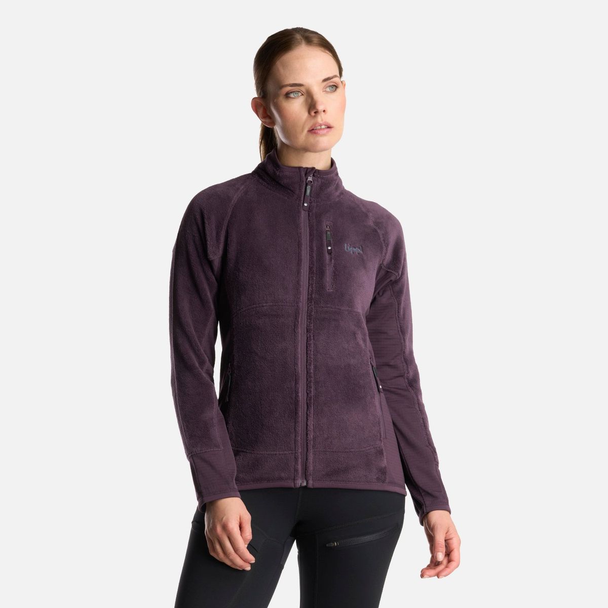 LIPPI - Chaqueta Mujer Numan Shaggy-Pro Jacket Morado Oscuro Lippi